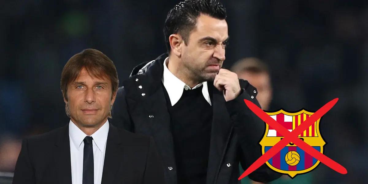 Dicen que reemplazaría a Xavi pero Conte prefiere llegar a un equipo campeón