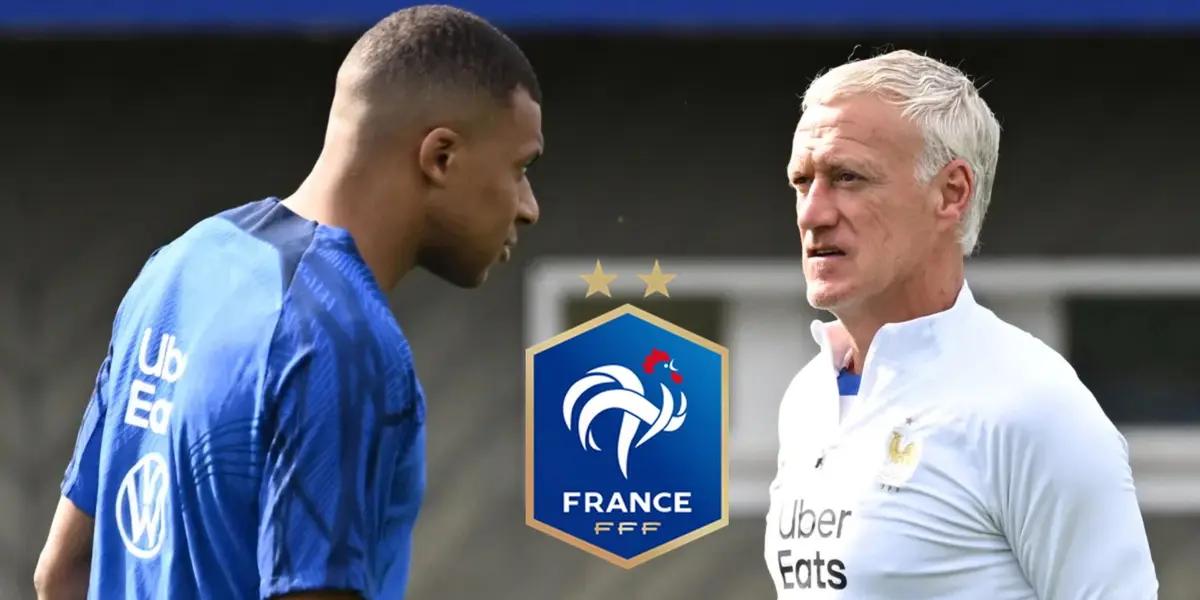 Didier Deschamps - Kylian Mbappé (Foto: Get Football)