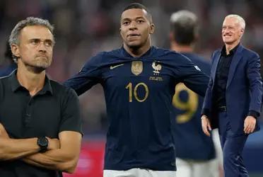 Didier Deschamps no se aguantó la palabra de Luis Enrique y le mandó un mensaje directo tras la actuación del francés