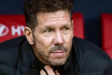 Diego Simeone analizó la derrota de su equipo.
