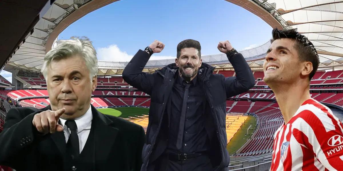 Diego Simeone apuesta por un jugador tras la baja confirmada por suspensión de Álvaro Morata ante Cádiz