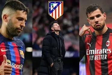 Diego Simeone apuntó alto para poder reforzar su defensa pero deberá conformarse con un jugador de mucho menor rango para su Atlético de Madrid