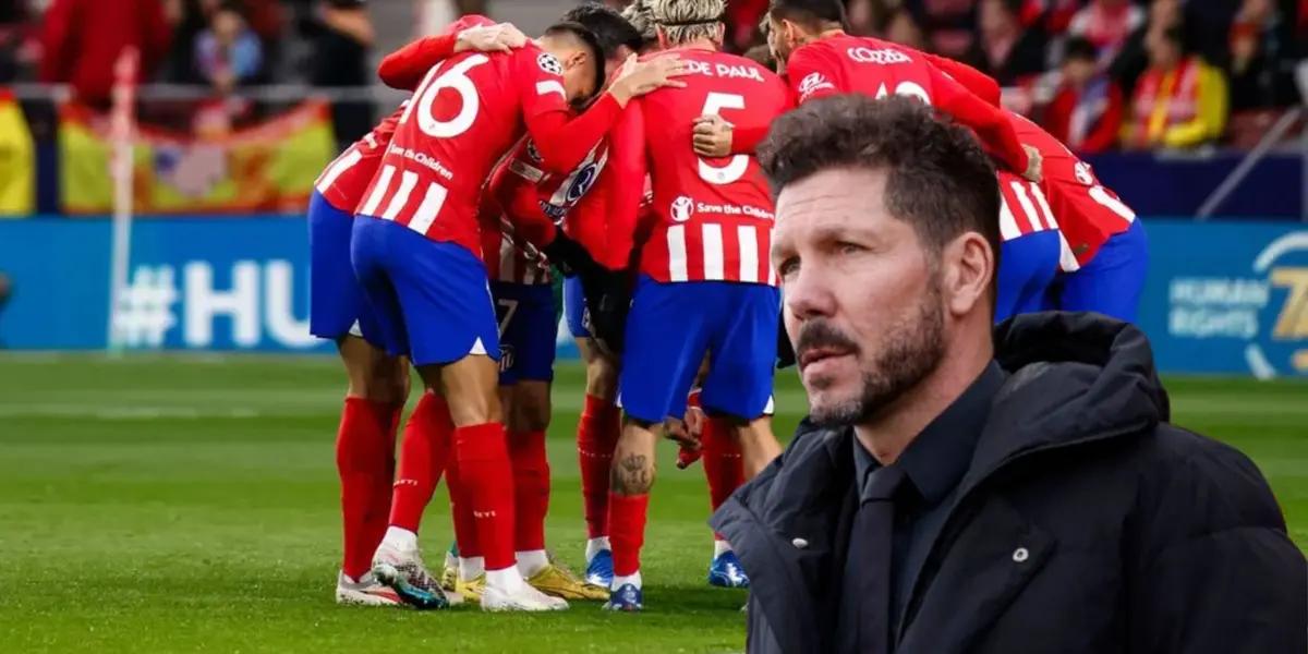 Diego Simeone - Atlético de Madrid (Foto: X)