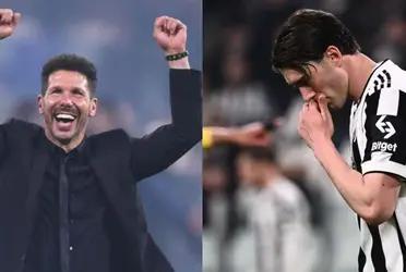 Diego Simeone busca un nueve de jerarquía y puede llegar a conseguir en el mercado a un viejo anhelo tras las altas pretensiones de Vlahovic