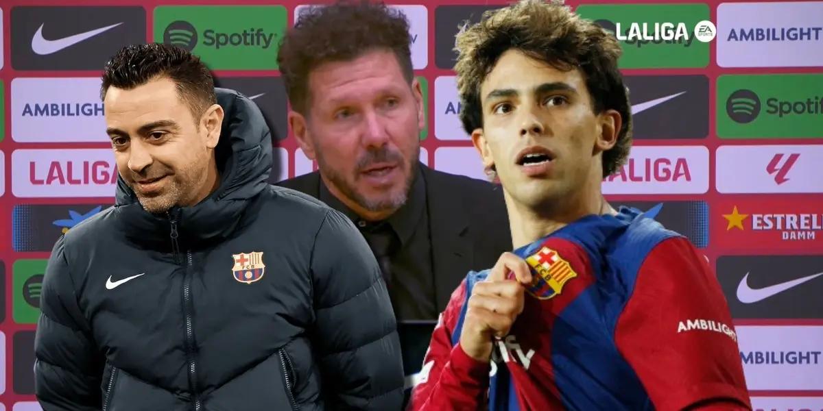 Diego Simeone decidió no hablar de Joao Félix, luego de la derrota del Atlético de Madrid ante FC Barcelona