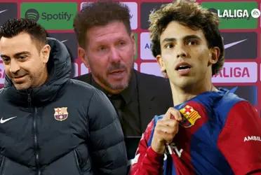 Diego Simeone decidió no hablar de Joao Félix, luego de la derrota del Atlético de Madrid ante FC Barcelona