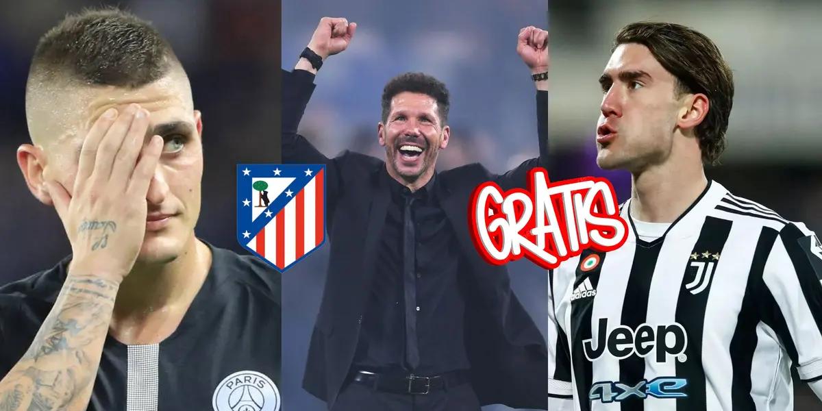 Diego Simeone empezó con los trabajos de pretemporada con una refuerzo gratis que le saca una sonrisa