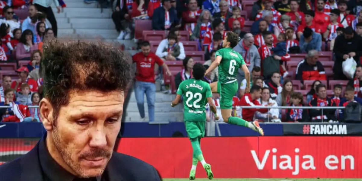 Diego Simeone, entrenador del Atlético de Madrid