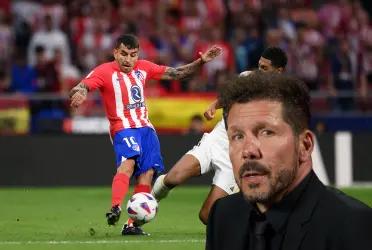 Diego Simeone, entrenador del Atlético de Madrid, valoró la victoria y opina sobre la jugada polémica de Jude Bellingham ante Correa.