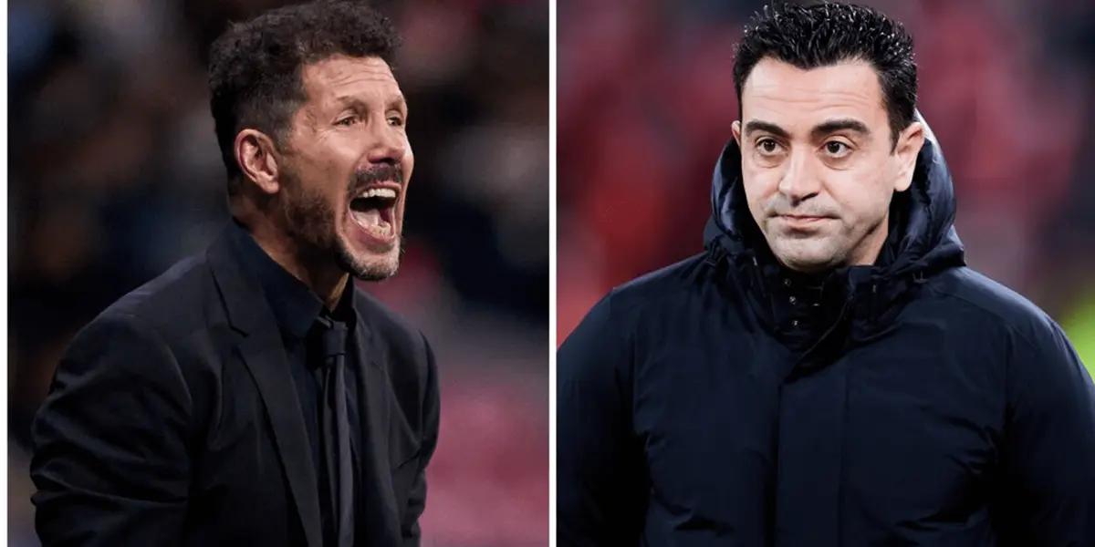 Diego Simeone es el entrenador mejor pago del mundo y esta es la abismal diferencia con Xavi.