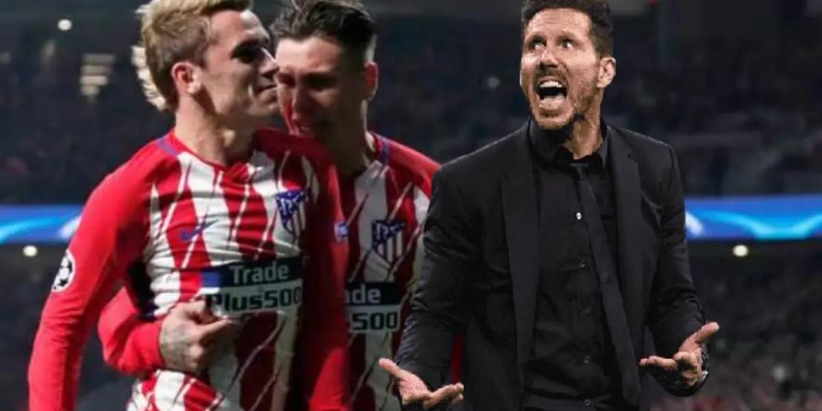 Diego Simeone habló sobre los lesionados de la jornada entre Atleti ante Inter, Griezmann y José Giménez