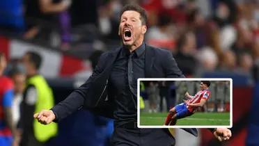 Diego Simeone - Julián Álvarez (Foto: X)