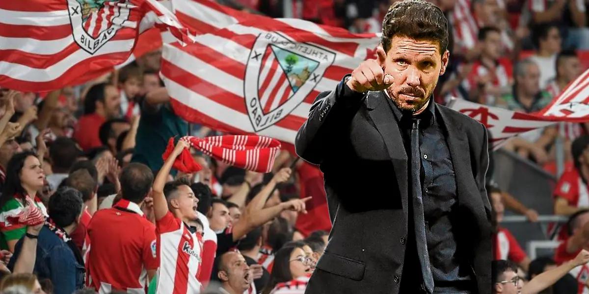 Diego Simeone le ha dicho el Bilbao, al Athletic Club, lo que no ha gustado a los hinchas