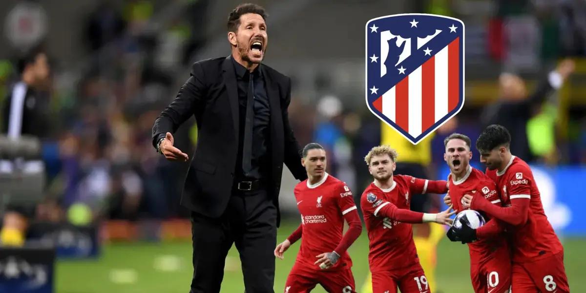 Diego Simeone - Liverpool (Foto: Atlético de Madrid)