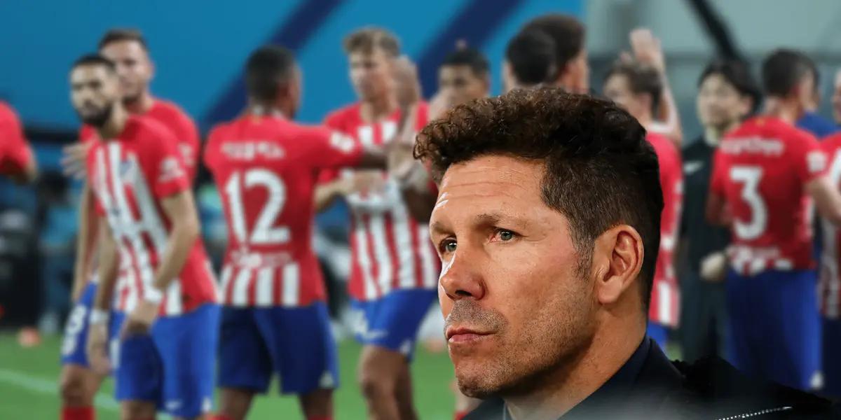 Diego Simeone no está tranquilo porque apareció una nueva oferta para llevarse a un titular