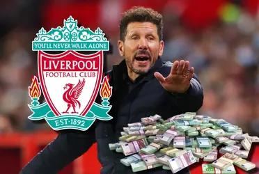 Diego Simeone no le dio la confianza en Atlético de Madrid, y ahora Liverpool lo tiene como una posibilidad para su plantel
