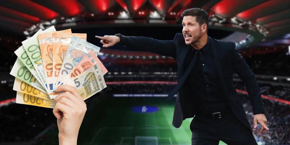Diego Simeone quiere la llegada de un jugador que pueda darle soluciones a la mitad de campo
