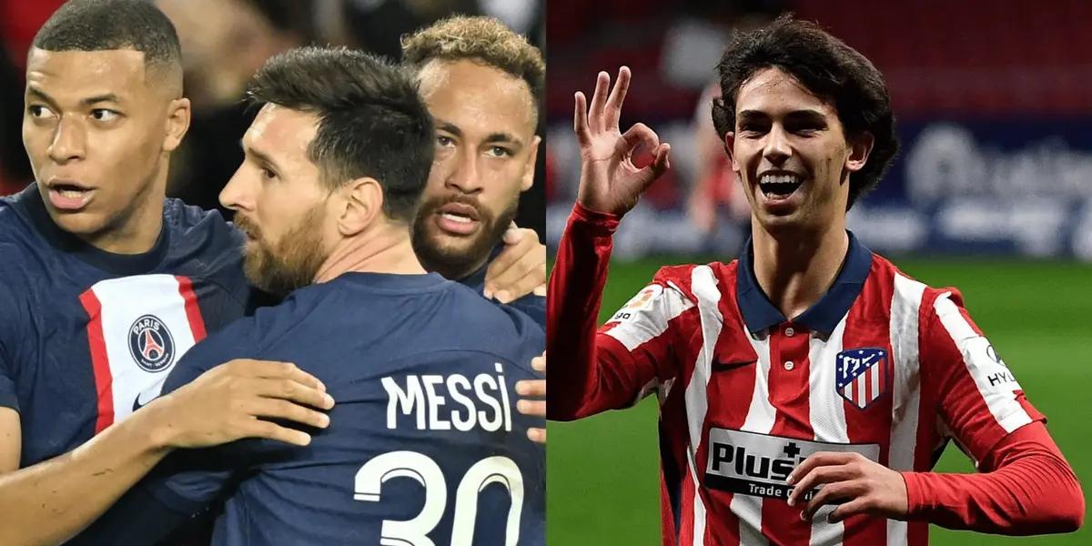 Diego Simeone quiere a un jugar de PSG que podría llegar como intercambio por Joao Felix