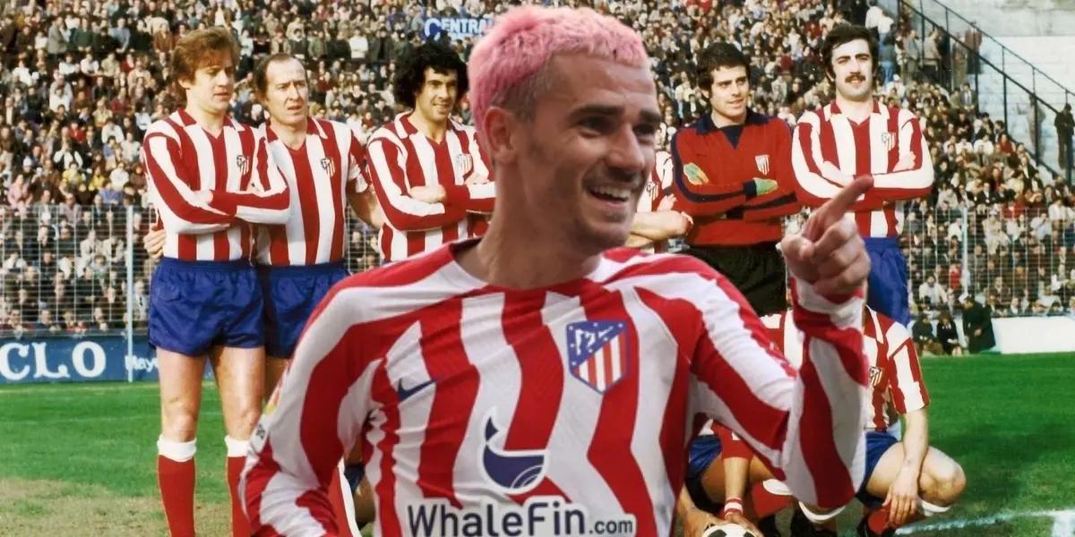 Diego Simeone sabe que Antoine Griezmann es un jugador clave para su equipo y ahora el francés esta a un paso de meterse en la historia grande del Atlético Madrid.