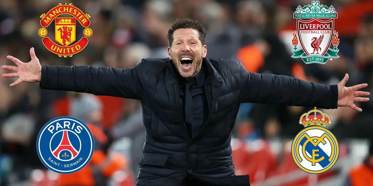 Diego Simeone aún no se decide a renovar en Atlético de Madrid y un gigante de Europa lo quiere por una fortuna