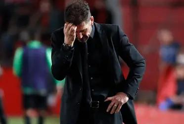 Diego Simeone se fue muy feliz por la victoria de Atlético de Madrid pero con un enorme miedo sobre su plantilla