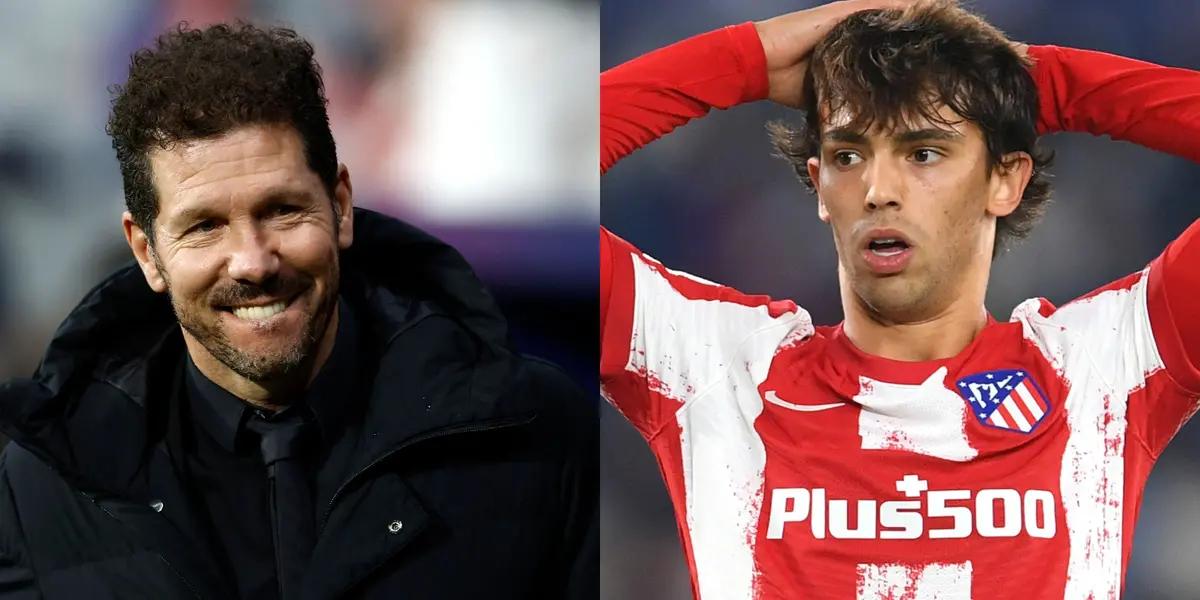 Diego Simeone se toma revancha personal por el posible destino menor para Joao Félix