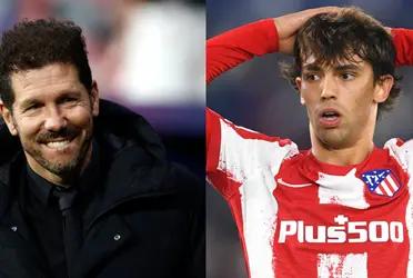 Diego Simeone se toma revancha personal por el posible destino menor para Joao Félix