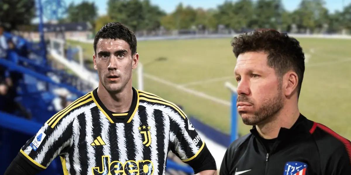 Diego Simeone sigue esperando por un delantero de área y deberá conformarse con lo que hay