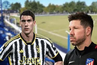 Diego Simeone sigue esperando por un delantero de área y deberá conformarse con lo que hay