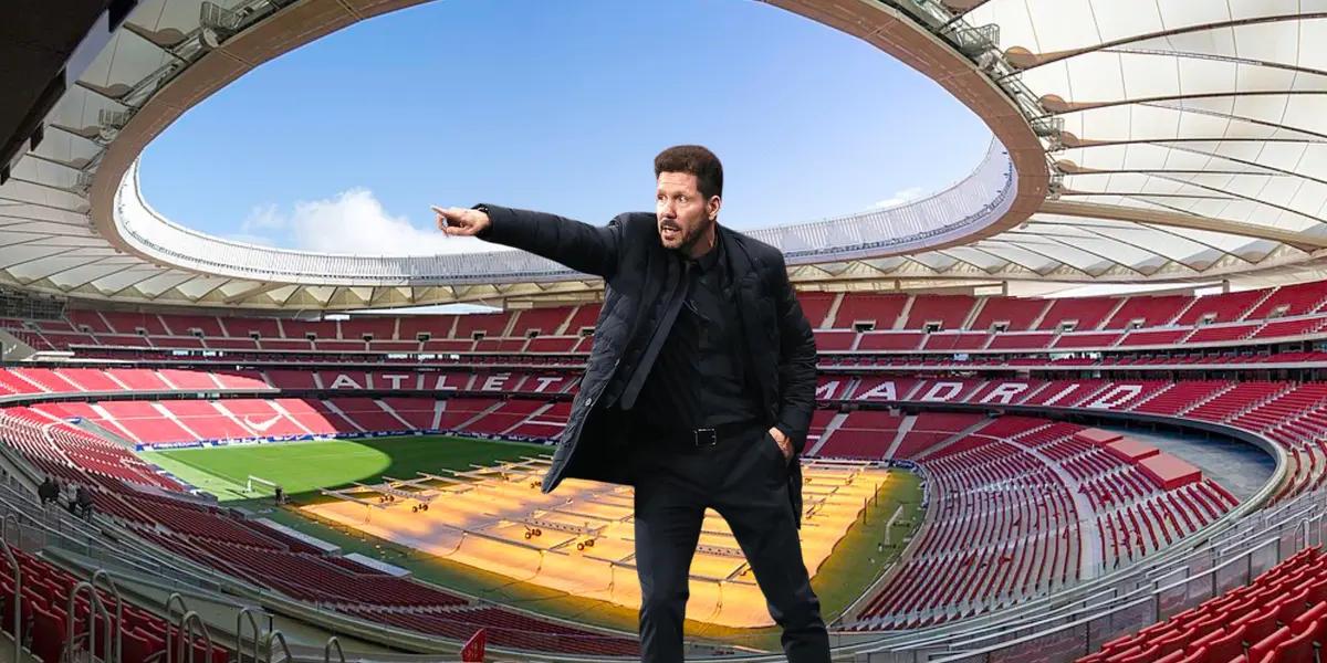 Diego Simeone sigue los pasos de una joya para que sea su mediocentro en la segunda parte del año