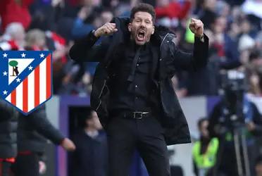 Diego Simeone sonríe porque logró tener una gran alta de cara a la próxima temporada