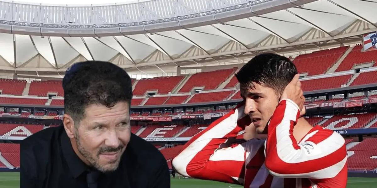 Diego Simeone sorprende a todos con el once inicial al no utilizar una referencia en el ataque para enfrentar al Submarino Amarillo