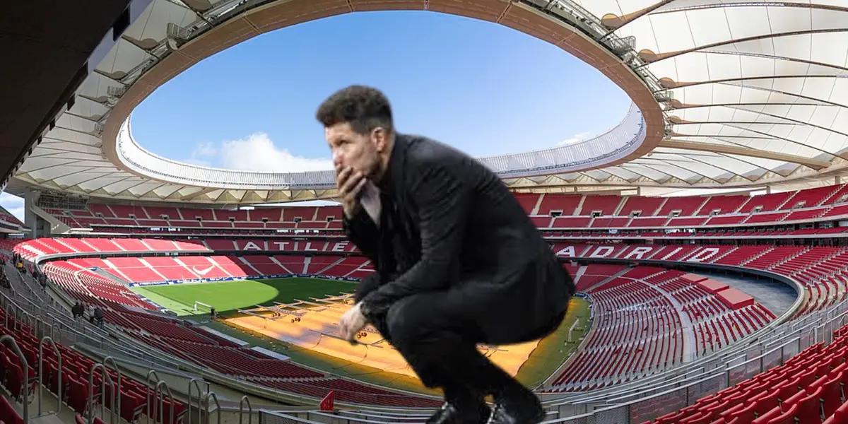 Diego Simeone tiene un motivo para no estar tranquilo luego del parate por fecha FIFA