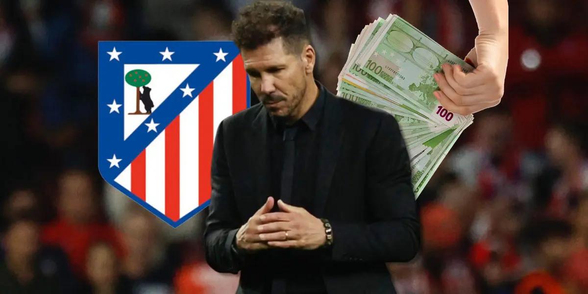 Diego Simeone tiene una nueva pérdida en su deseo de poder reforzar su ofensiva