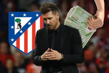Diego Simeone tiene una nueva pérdida en su deseo de poder reforzar su ofensiva