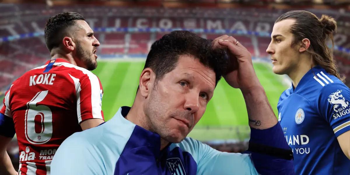 Diego Simeone tomó una decisión respecto al ansiado refuerzo de la mitad de cancha