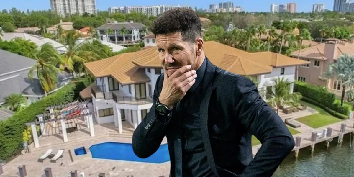 Diego Simeone tuvo que vender su mansión en Madrid por esta razón