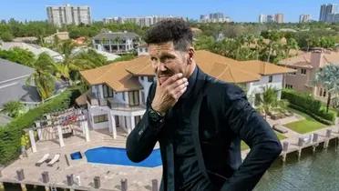 Diego Simeone tuvo que vender su mansión en Madrid por esta razón
