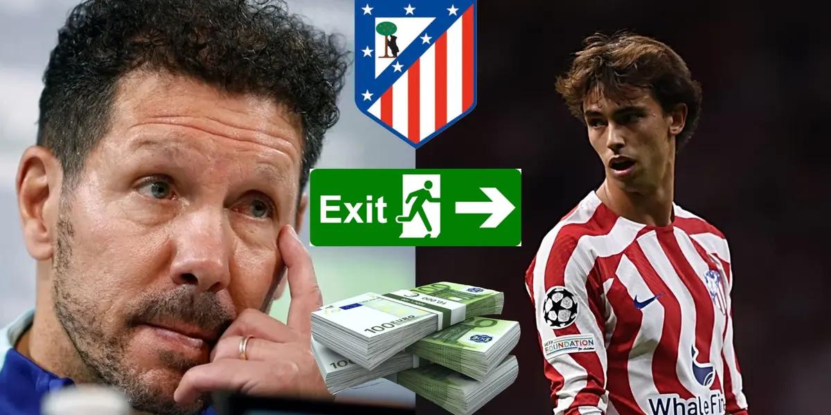 Diego Simeone va por un jugador que lo desvela para darle vía libre a Joao Félix