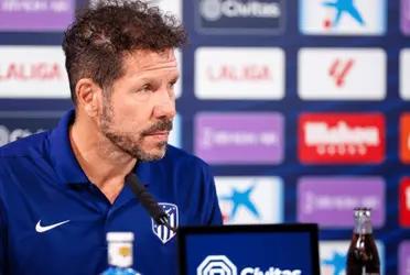 Diego Simeone volvió a dejar en claro su objetivo de cara al cierre del mercado de pases en Atlético de Madrid