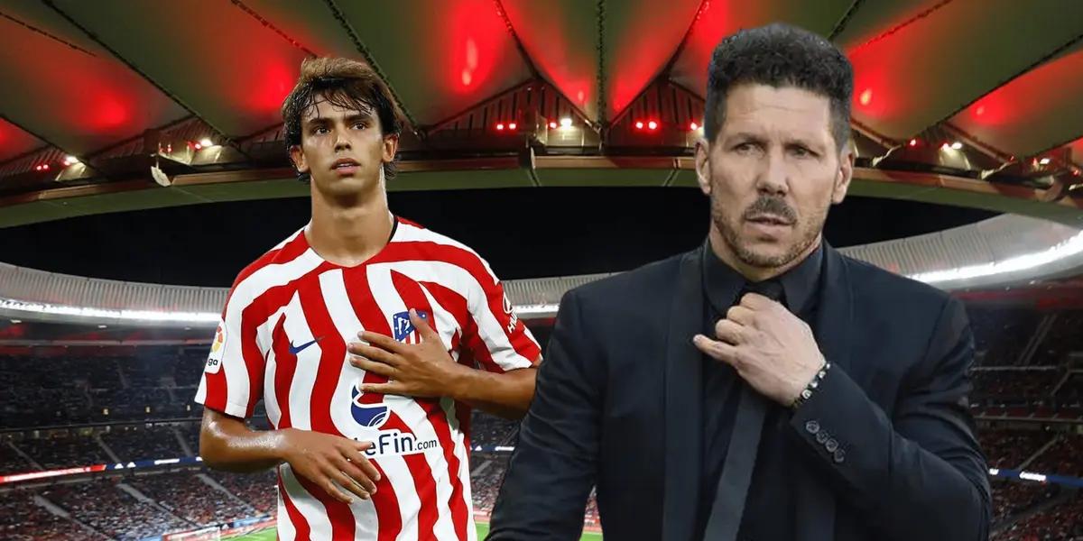 Diego Simeone volvió a tomar una fuerte decisión con Joao Félix a horas de jugar con Manchester City