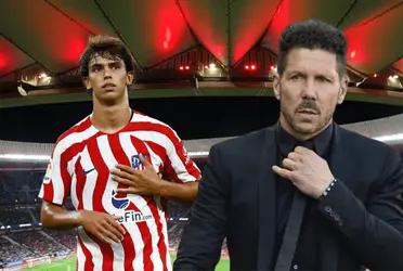 Diego Simeone volvió a tomar una fuerte decisión con Joao Félix a horas de jugar con Manchester City