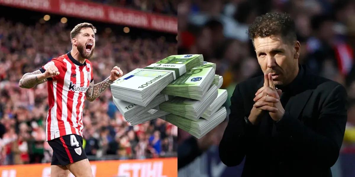 Diego Simeone vuelve a sentir la diferencia de billetera con FC Barcelona y debe conformarse con un refuerzo bien barato