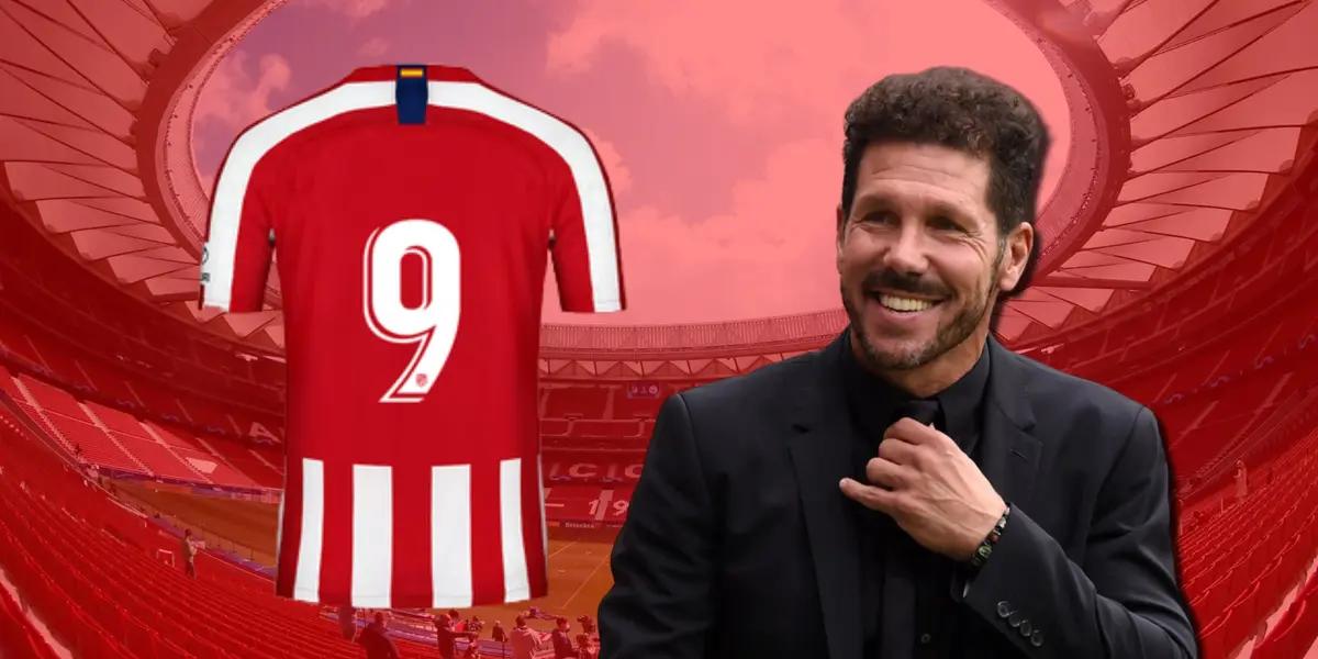 Diego Simeone ya cuenta con su delantero de área que tanto espero
