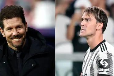 Diego Simeone ya encontró dos soluciones ante la dilatada llegada de Dusan Vlahovic al ataque de Atlético de Madrid