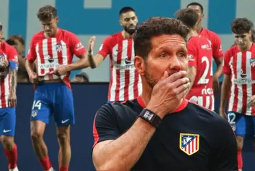 Diego Simeone ya perdió a un jugador antes del estreno oficial de Atlético de Madrid