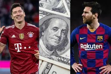 Diferente a lo que el argentino le exigía al cuadro azulgrana, el delantero polaco aceptaría rebajar una gran suma de dinero en su contrato para llegar.