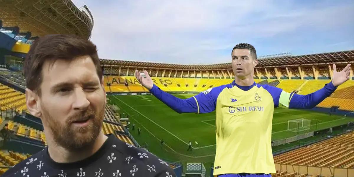 Dijeron que CR7 era el mejor, así lo destrató Arabia con tal de tener a Messi