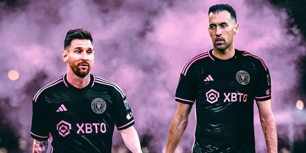 Dijeron que Messi fue a vacacionar y Busquets reveló por qué el 10 no rindió en Inter Miami