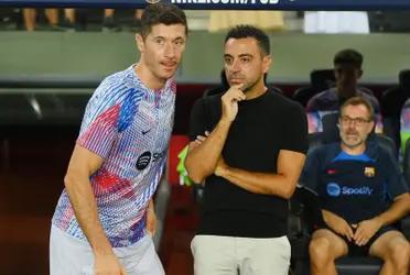 Dijeron que se peleó con Lewandowski, mira por qué Xavi lo cambió ante el Betis